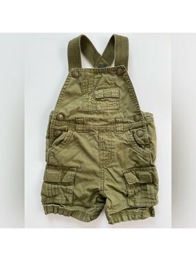 🩵4/$20 Old Navy Green Baby Overalls
